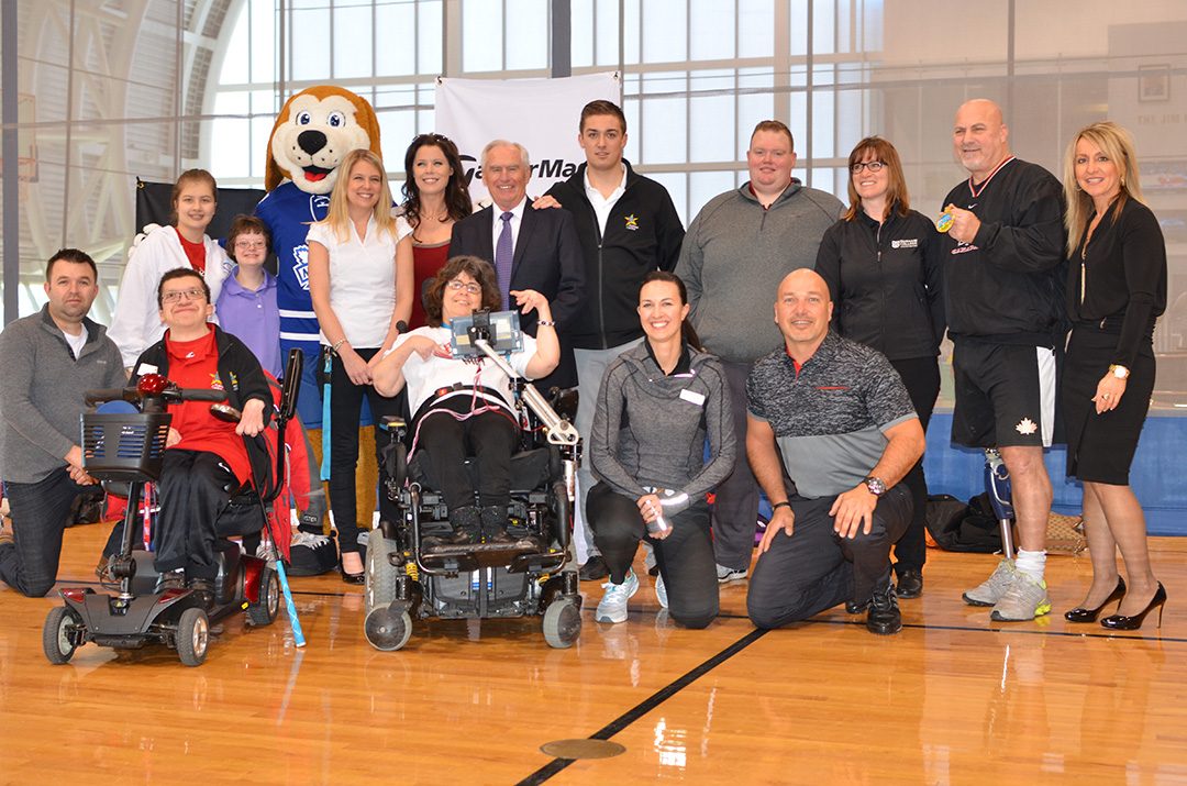 An event held by students in 2017 at the Abilities Centre, introducing all abilities to golf.