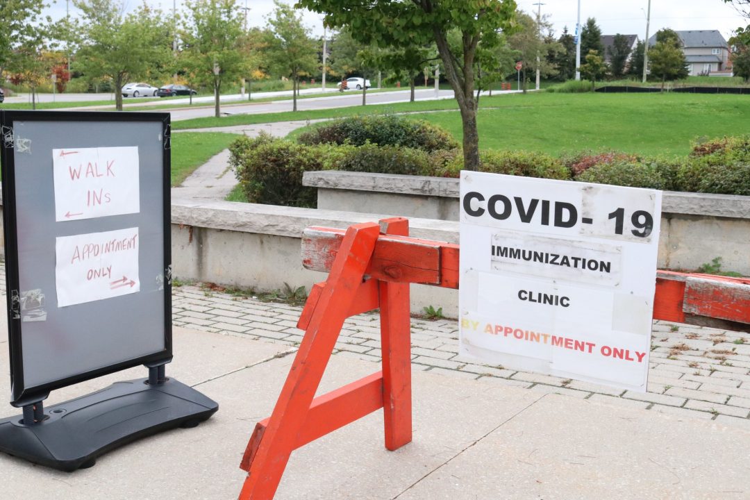 The Campus Ice Centre has been used as a vaccination clinic during COVID-19.