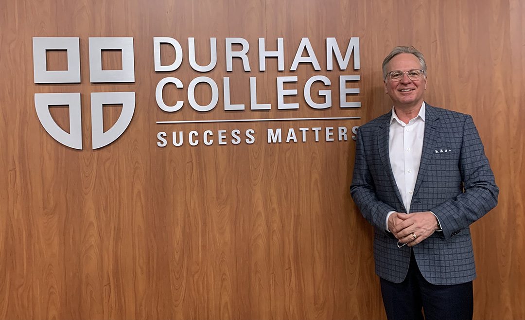 Don Lovisa, President of Durham College.