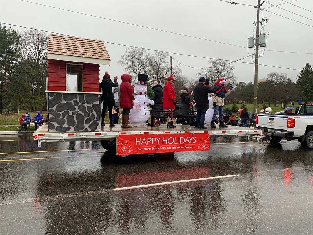 Mayor Elizabeth Roy and other members of Whitby town council wish the community a happy holiday.