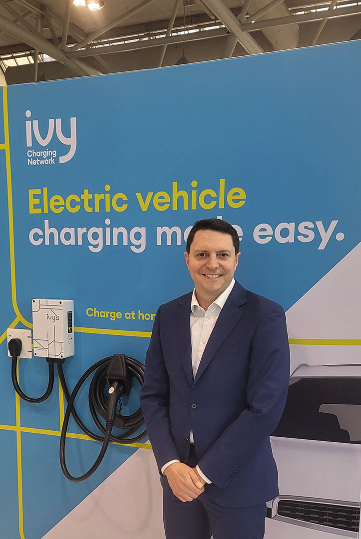 Michael Kitchen, general manager at Ivy Charging Network, a Canadian provider of open standards-based technology solutions for EV chargers.