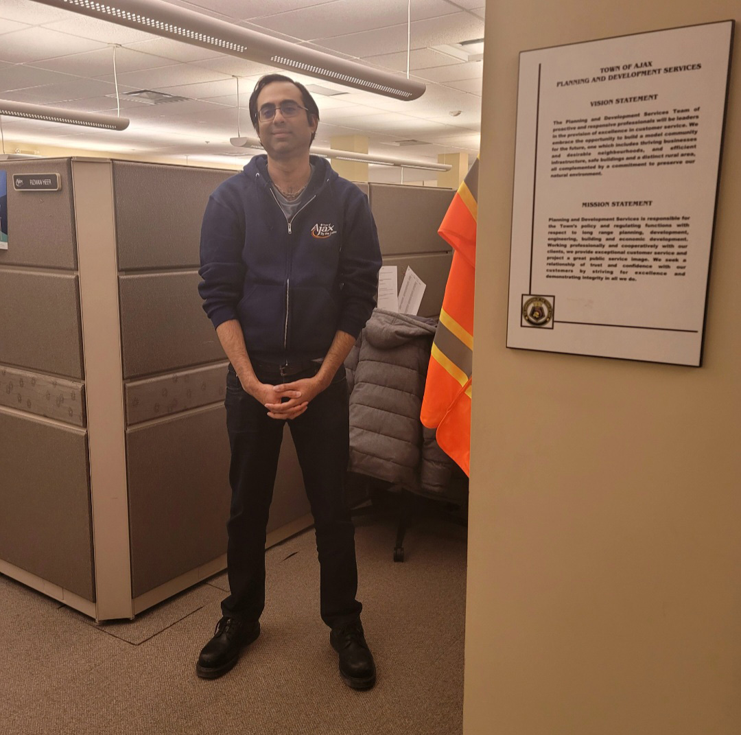 Rizma Heer is a transportation technologist with the Town of Ajax. He said when cars are speeding, the camera takes a photo of the rear license view and sends it to the registered vehicle owner based on the license plate information.