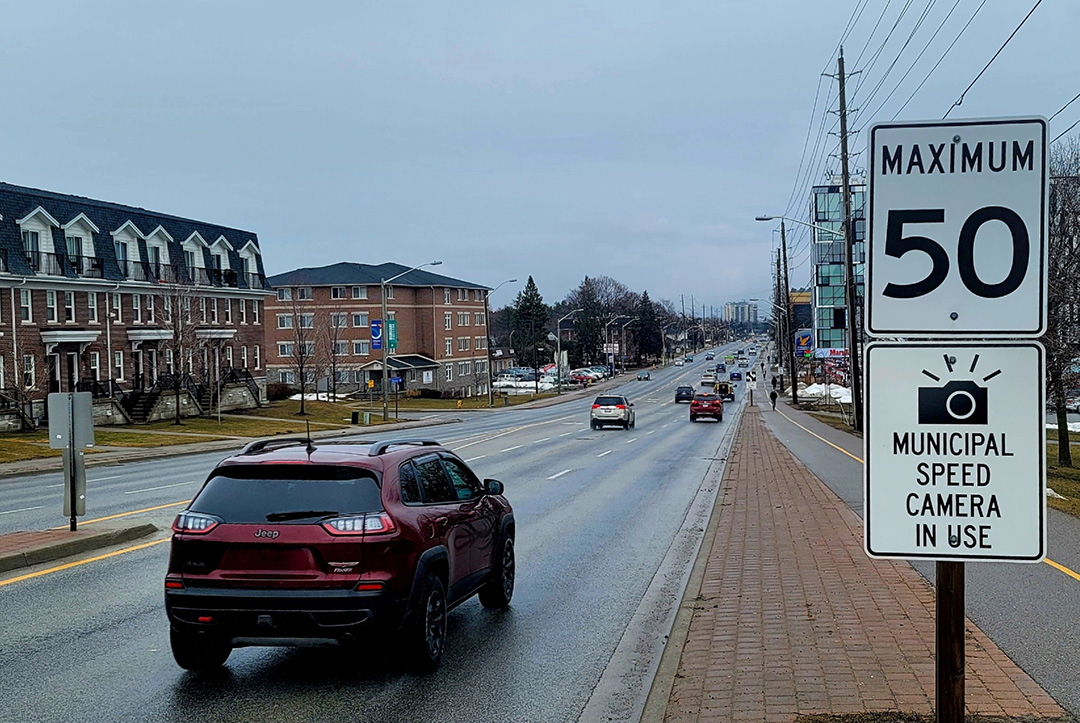 Automated Speed Enforcement (ASE) cameras are becoming common in specific areas of Durham Region, such as school zones and designated Community Safety Zones.