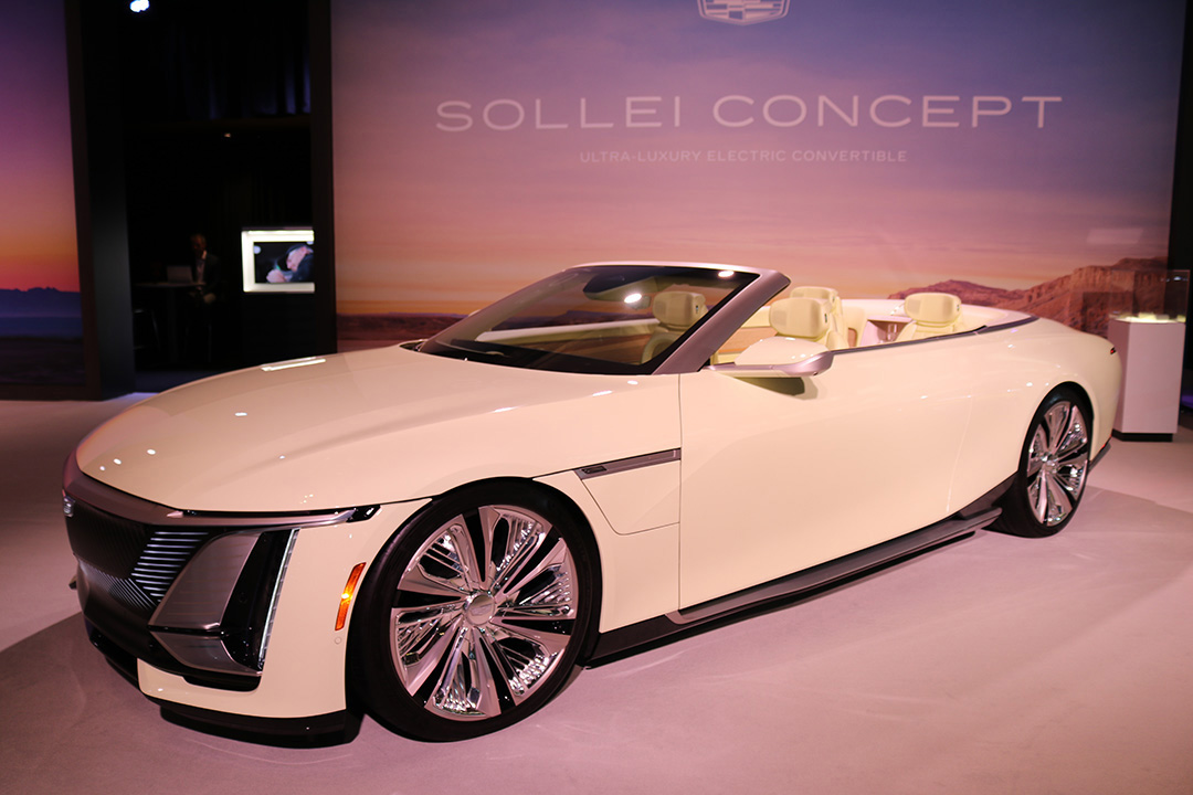 The Cadillac Sollei Concept at the 2025 Canadian International AutoShow in Toronto, Ont. The show runs from Feb. 14 - 23 at the Metro Toronto Convention Centre.