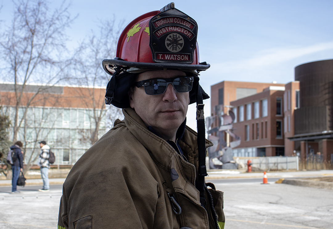 Tony Watson, an instructor at Durham College and a captain with Vaughan Fire Rescue Service.